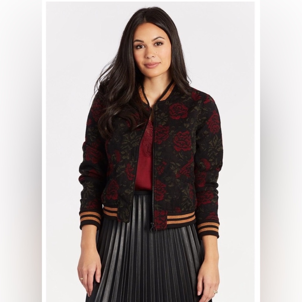 Sanctuary Rose structured Seduction Bomber Jacket Sanctuary M